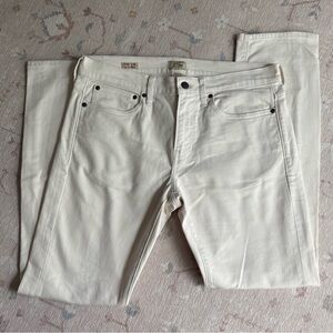 J. Crew Men's Light Beige Straight Jeans 32x32